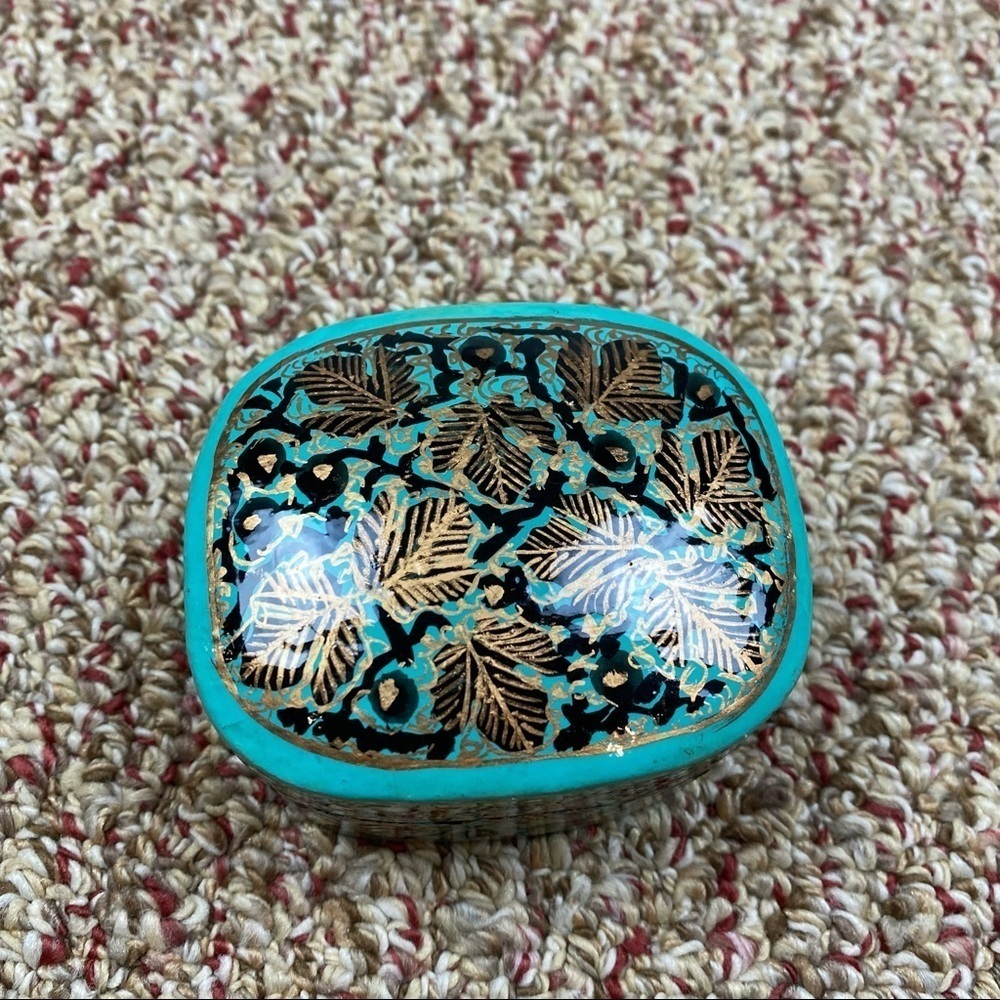 Hand Crafted Jewelry Holder Box NWOT